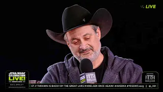 Dave Filoni begins CRYING on stage at Star Wars Celebration