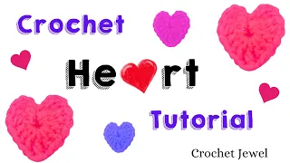 Quick & Easy: Crochet Heart in Just 2 Minutes Tutorial