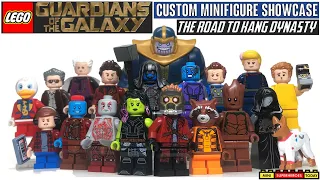 LEGO GUARDIANS OF THE GALAXY Custom Minifigure Showcase (Road to KANG DYNASTY Updated Customs)