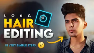 Hair Editing in Photoshop fix | how to Edit hair in mobile using Photoshop fix | long hair Editing 🤫