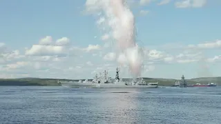 День ВМФ 2020  Североморск  Военная часть