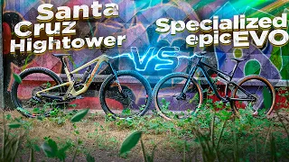 КТО БЫСТРЕЕ SPECIALIZED EPIC EVO VS SANTA CRUZ HIGHTOWER НА ТРЕЙЛАХ?