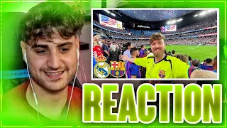 ELI reagiert auf REAL vs BARCA STADIONVLOG!⚽️🇺🇸 Lewa´s erstes El Classico👀