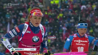 Biatlon Závod s hromadným startem ženy NMNM