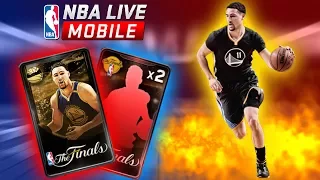 PLAYER OF THE GAME BUNDLE OPENING | CAN WE PACK 99 OVR KLAY THOMPSON?? NBA LIVE MOBILE FINALS PACKS!