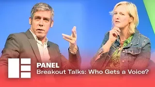 Breakout Talks: Who Gets a Voice? | Richard Gizbert & Carole Cadwalladr | Edinburgh TV Festival 2019