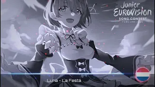 Luna - La Festa (Nightcore version)  The Netherlands 🇳🇱 [JESC 2022]