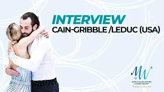 Interview: Ashley Cain-Gribble and Timothy Leduc (USA) | Montpellier 2022 | #WorldFigure