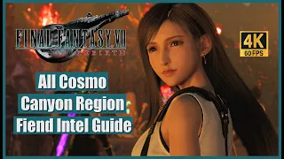 Final Fantasy VII Rebirth All Cosmo Canyon Region Fiend Intel Guide