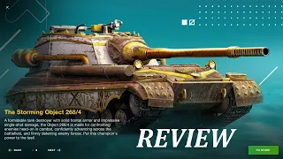 Object 268/4 gameplay in Rating Battles - World of Tanks Blitz