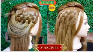 Modernist hairstyles for long hair/ #hairstyles  #kashees  #hair tutorial #DermaHairArtistry