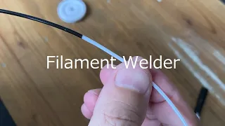 【ヤスリ掛け不要】3Dプリンタの余ったフィラメントを繋いで使う~3D Printer Filament Welder No need to file ~