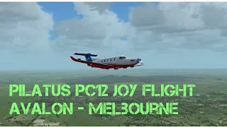 Pilatus PC12 Joy Flight Avalon - Melbourne