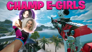 I Hired CHAMP E-Girls To Carry Me In Rainbow Six Siege