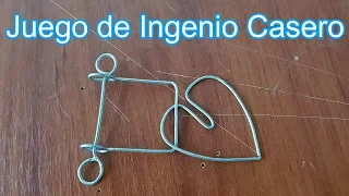 Build your Homemade Wire Wit Game | How to Make Ingenuity Game | Sagaz Perenne