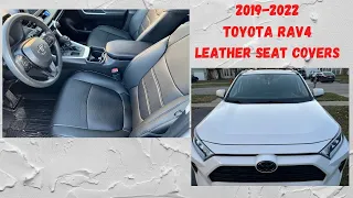2019-2022 Toyota Rav4 leather seat covers installation