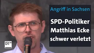 SPD-Europapolitiker Matthias Ecke bei Angriff schwer verletzt | BR24