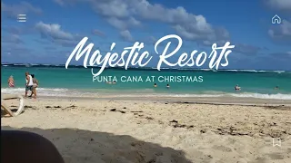 Travel Vlog | Punta Cana Christmas Vacation | Majestic Resorts at Christmastime