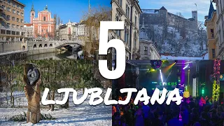 5 things you HAVE to do in Ljubljana 🇸🇮