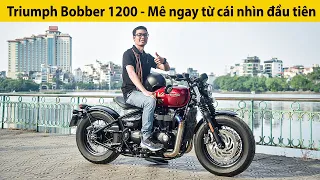 Đánh giá Triumph Bonneville Bobber -  Yêu Ngay từ cái nhìn đầu tiên