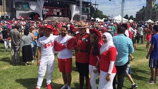 Canada Day for a Syrian Refugee Family