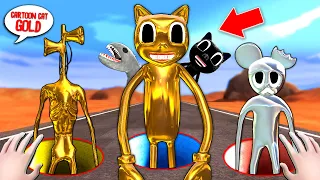 CARTOON CAT GOLD si GAURILE Color la 3 DIMINEATA!