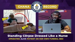 What is Happening In Ghana Now will Shock! You || STANDING C0RP$E DRESSED L!KE A NURSE || YASETENAM