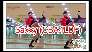 Saxxy (CBA4LDF)-Intermedaite(사)한국라인댄스협회-남양주지회(흥겨운 중급-Demo)