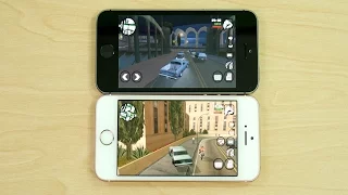 iPhone 5S vs iPhone SE iOS 10.2 Gaming!