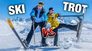 ON ÉCHANGE NOS SPORTS ! #5 (TROTTINETTE DES NEIGES VS SKI)