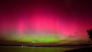 Aurora Borealis - Timelapse from Romania