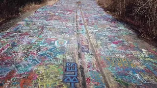 Graffiti Highway in Centralia, PA