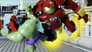 Lego Hulkbuster vs Hulk