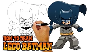 How to Draw Lego Batman | Drawing Lesson