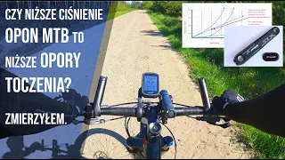 TEREN: Niższe ciśnienie opon to niższe opory toczenia roweru?