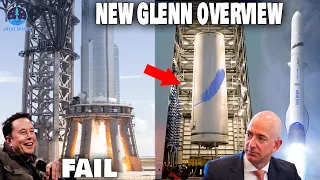 Blue Origin New Glenn made HUGE PROGRESS try to catch up SpaceX 2023...