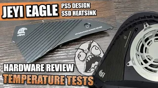 Eagle PS5 Designed SSD Heatsink Review & Temperature Tests