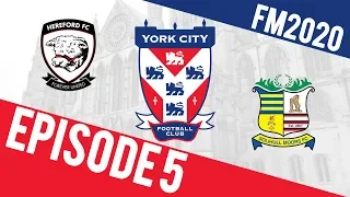 York City | #5 - Higher Tier Opposition | Football Manager 2020 | #FM20