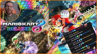 1st Place 96 Times In A Row! But Chat Gets to Reset Me?! | Mario Kart 8 Deluxe