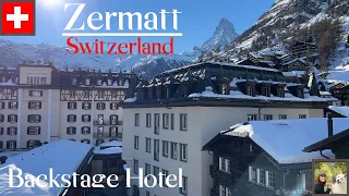 Most beautiful villages Switzerland - Zermatt - Backstage hotel 4K