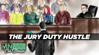 How many cars can Rabbit sell during jury duty?