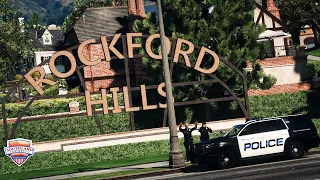СТРИМ GTA5 ROLEPLAY || САУТЛЕНД #18 - ROCKFORD POLICE! (КОП)