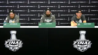 Joe Pavelski Reacts to Corey Perry Being a "Hated" Player & Dallas Stars Double OT Victory