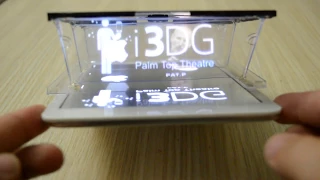 New i3DG Hologram for Smartphones and Tablets