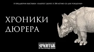 Хроники Дюрера. Видеопроект к выставке «Альбрехт Дюрер. К 550-летию со дня рождения».