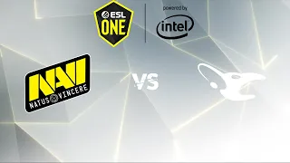 Map 1 | Nuke | Natus Vincere vs. Mousesports - ESL One Cologne 2020 EU - Group A