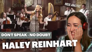 POSTMODERN JUKEBOX ft. HALEY REINHART Don't Speak - No Doubt | Vocal Coach Reacts (& Analysis)