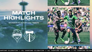 HIGHLIGHTS: Seattle Sounders FC vs. Portland Timbers | July 09, 2022