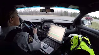 The RCMP in action
