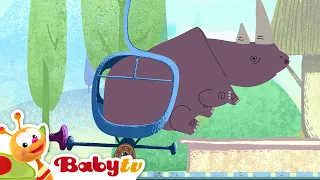 Menghitung Monyet 🐒🐒| Angka untuk Anak | Kartun untuk Anak | @BabyTVIndo